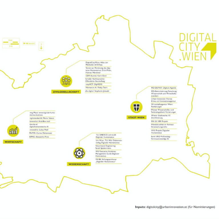 Digitale Montagsrunde | Landkarte Digitaler Humanismus